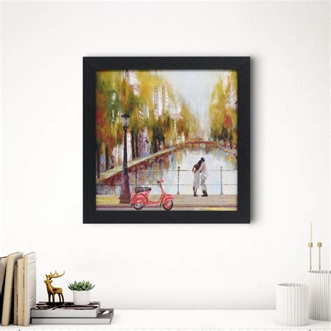 Buy Aura Wooden City of Love Picture Frame - 34x34cm from Home Centre ...