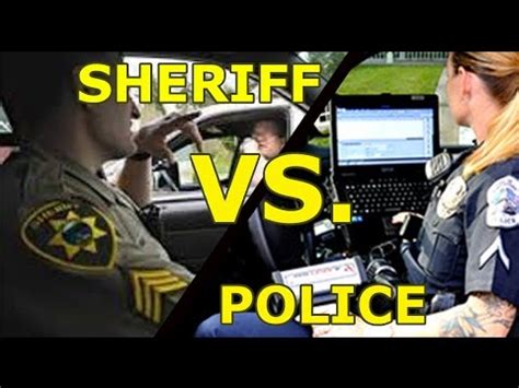 City Police vs County Sheriff: Redundant? Rivals? - YouTube