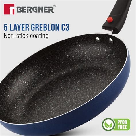 Bergner Sherry Plus 5-Layer Non-Stick 6 Pcs Induction Cookware Set (Na