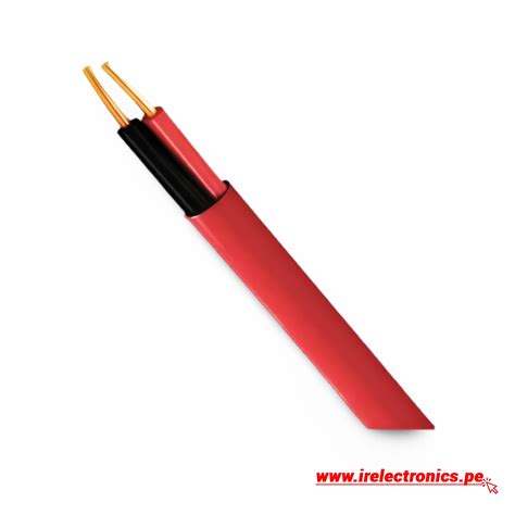CABLE FPL CONTRA INCENDIO 2X18 AWG HAGROY LSZH2X18AWG - I.R. Electronics