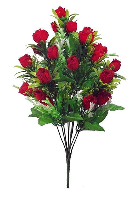 Buy REAL PBR Artificial Flowers (Red,Pack of 1) Online at Low Prices in ...