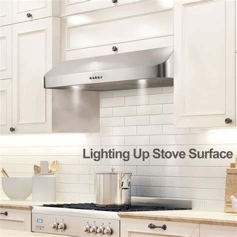 Snapklik.com : EVERKITCH 30 Inch Under Cabinet Range Hood Kitchen Vent ...