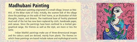 Penkraft Madhubani Painting on Engraved MDF Pen Stand (Hobbyist Level ...