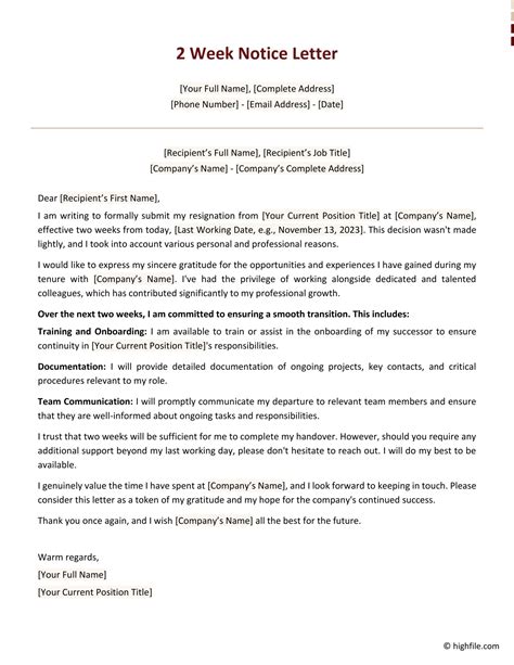 60-day Notice to Vacate Template - Word | Google Docs - Highfile