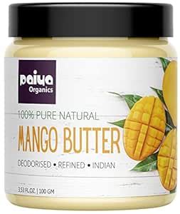 Buy Paiya Organics Deodorised Indian Mango Butter Nourishing ...