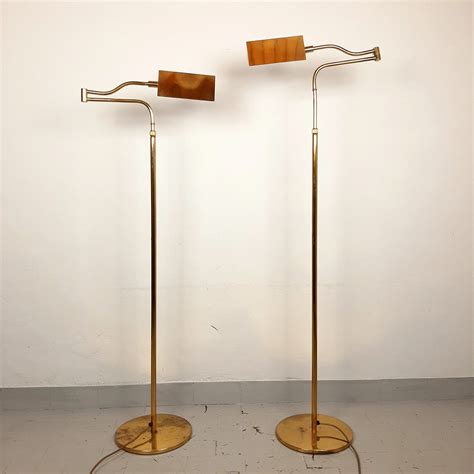 Mid-century brass floor lamp, Germany 1970s | #167385