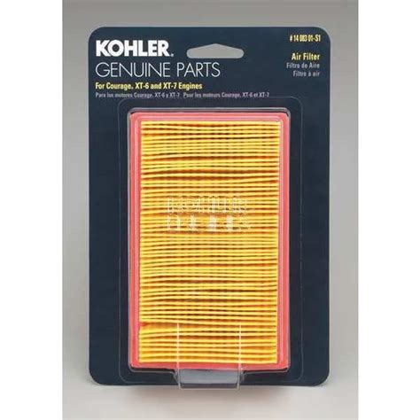 Kohler Air Filter Kit 14 083 01-S1 | Zoro