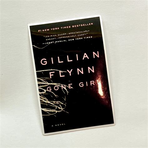 Gillian Flynn Gone Girl Book Cover Kiss-cut Sticker in Glitter or Glossy Waterproof - Etsy