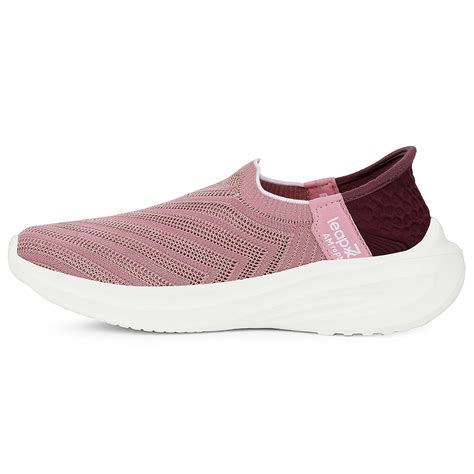 Buy Leap7x Sports Peach Walking Shoes For Women EAZY-W6 By Liberty