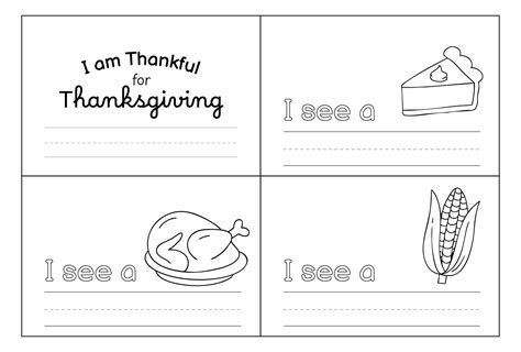 Thanksgiving Booklet Printables