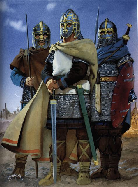 Saxon Warriors | Saxon history, Warriors illustration, Anglo saxon history