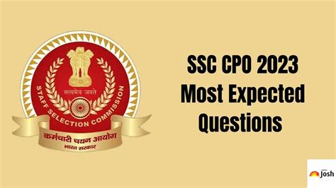 SSC CPO 2023: Attempt 100+ Most Important Questions with Answers for ...