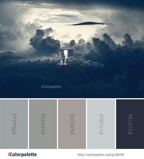 Color Palette ideas from 2538 Cloud Images | iColorpalette | Pastel colour palette, Color ...