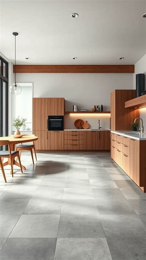 8 Stunning Mid-Century Modern Kitchen Flooring Ideas You'll Love - The ...