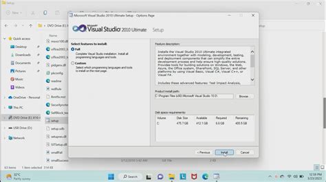How to Install Visual Studio 2010 Setup 的图像结果