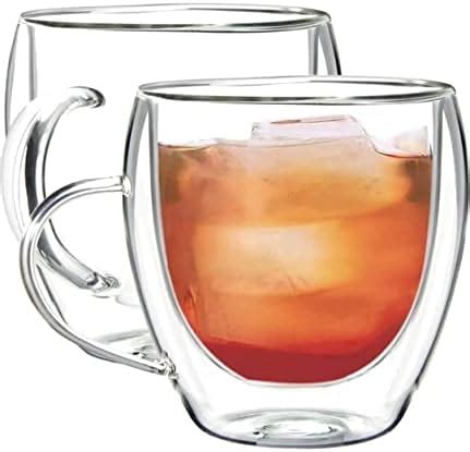 Buy P-PLUS INTERNATIONAL Double Wall Insulated Heat Resistant Coffee ...