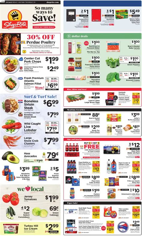 ShopRite Weekly Ad Circular 12/21/2025