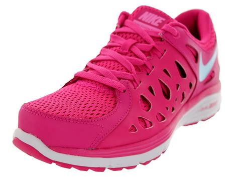 Nike Women's Dual Fusion Hot Pink Run 2 Running Shoe 9 New