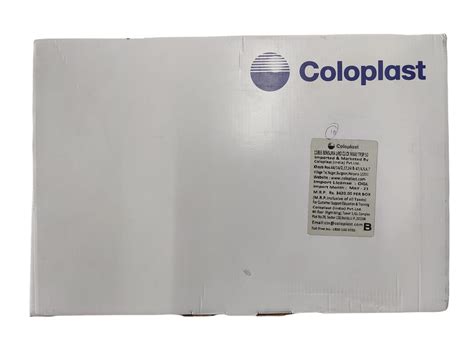 Coloplast 2-Piece Transparent Maxi Sensura (50mm) 11855 Click Urostomy ...