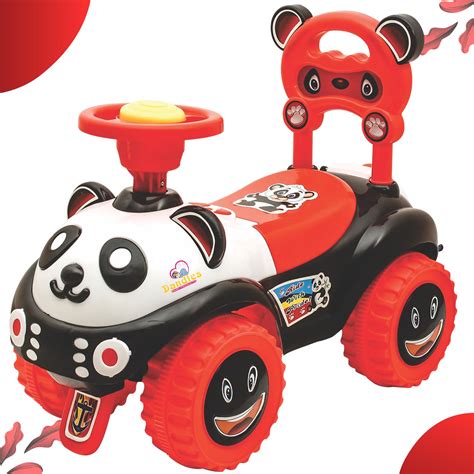 DANDLES Panda Musical Push Ruff Rider Radeons & Wagons Non Battery ...