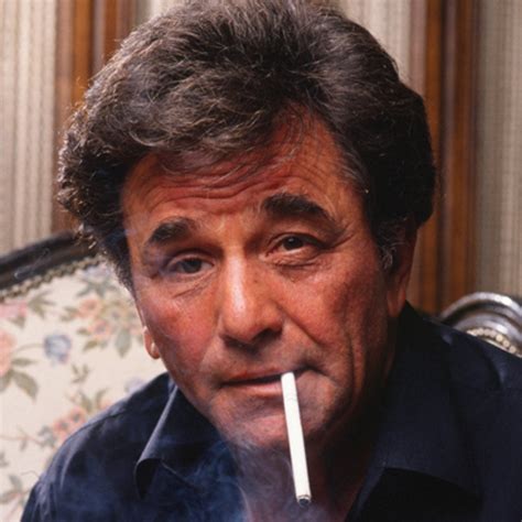 TIL Peter Falk lost his right eye to cancer at the age of three. He ...