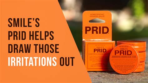 PRID - TOUGH WOMEN | Drawing salve, Prid drawing salve, Salve