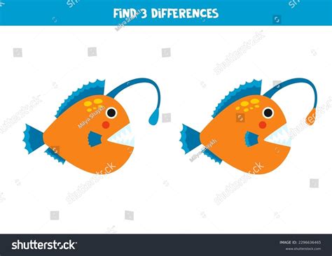 Find Three Differences Between Two Pictures Stock Vector (Royalty Free ...