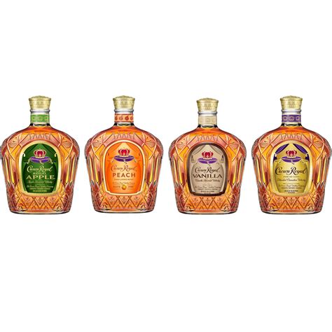 Crown Royal 4 Pack Combo – Whiskey Flavors