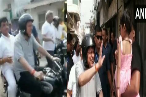 चंपावत उपचुनाव: वोटिंग कल, बाइक चलाकर जनता के बीच पहुंचे सीएम पुष्कर ...