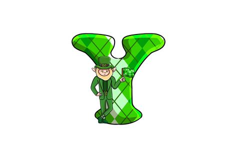 St Patrick Icon Alphabet Y Illustration Graphic by pohonrindangstudio · Creative Fabrica