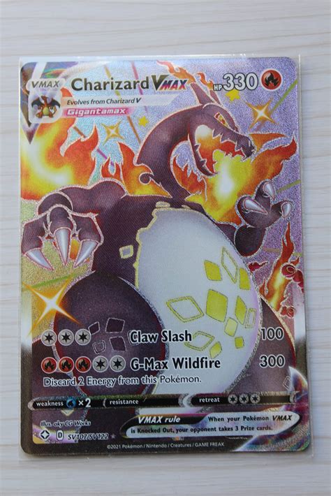 Pokemon Charizard VMAX Secret - munimoro.gob.pe