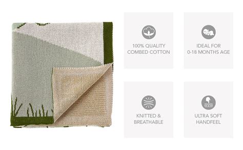 The White Cradle Organic Cotton Softest Baby Dohar/Blanket Quilt for ...