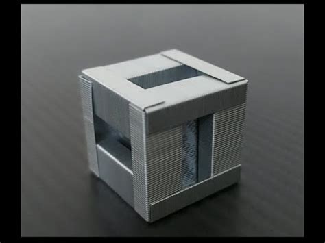 Image result for Stapler Pin Cube Tutorial