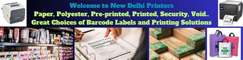 New Delhi Printers - Barcode Printing, Digital Printing,Printing Label