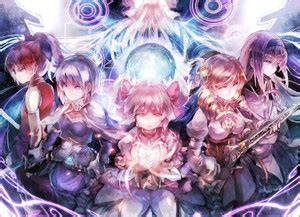 Athah Anime Puella Magi Madoka Magica Madoka Kaname Mami Tomoe Kyōko ...