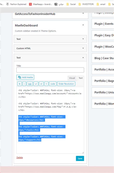 Image result for Betheme Navigation Text