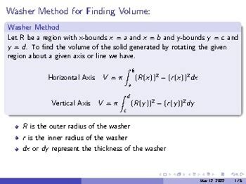 Image result for Washer Method Quiz Example