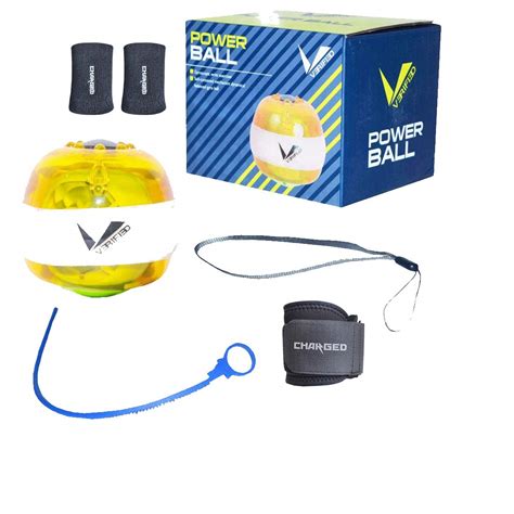 VERIFIED Gym Set Including VERIFIED Power Ball with Charged Wrist Band ...