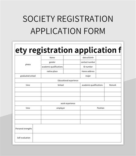 Image result for Registration Application Form