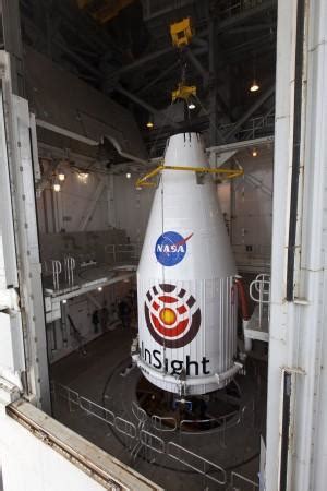 NASA's InSight lander attached to Atlas V, launch set for May 5 ...
