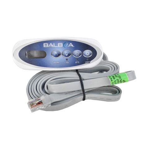 Buy Balboa 53238 4 Button Topside Control Panel for Mini Oval Heat ...