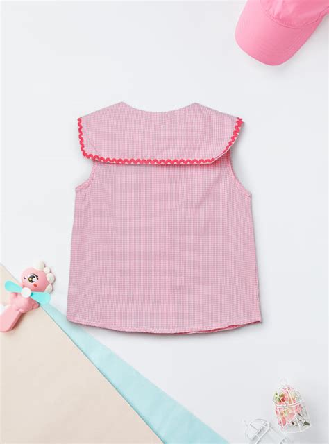 Buy Girls Checked Top Online at just Rs. 399.0 - 1000016461592 | Max ...