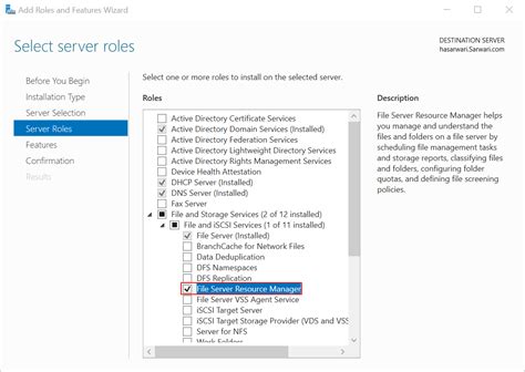 Image result for File Server Resource Manager Windows 1.0
