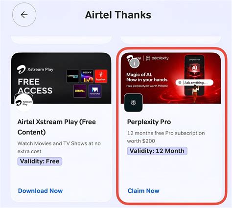 Image result for Airtel Perplexity Pro Offer Code