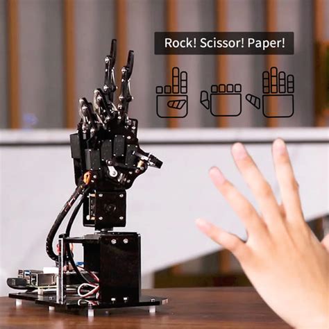 uHandPi Raspberry Pi Robotic Hand – ThinkRobotics.com