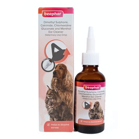Buy Beaphar Gluconate and Menthol Ear Cleaner for Dogs and Cats online ...