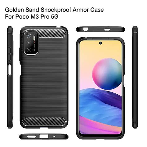 Casotec Carbon Fiber Shockproof Rugged Armor Case Cover with Metallic ...