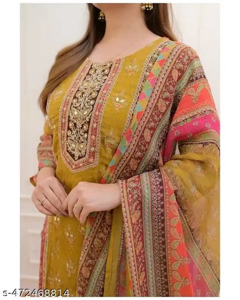 Women Kurta Set With Dupatta