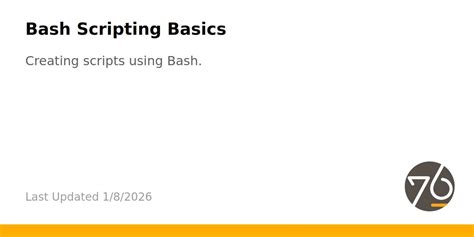 Tutorial Scripting Bash 的图像结果