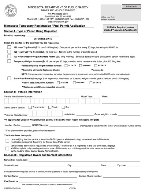 2013 Form MN PS2268 Fill Online, Printable, Fillable, Blank - pdfFiller